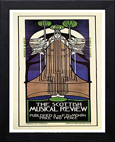 L Lumartos Vintage Poster The Scottish Musical Review