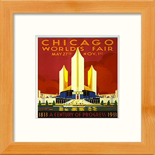 L Lumartos Vintage Chicago World Fair Poster