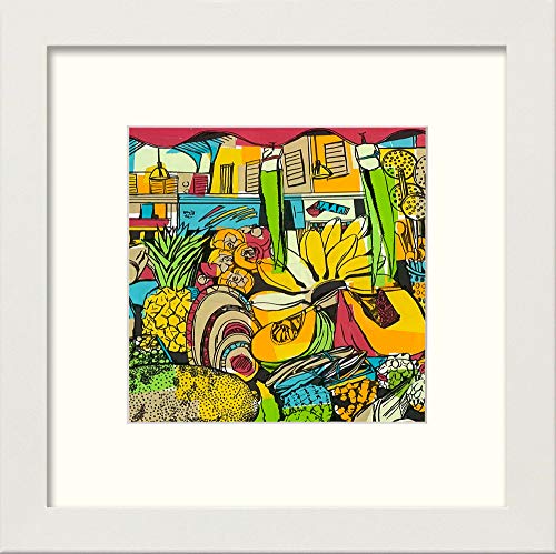 L Lumartos Vintage Brixton Fruit Market Poster