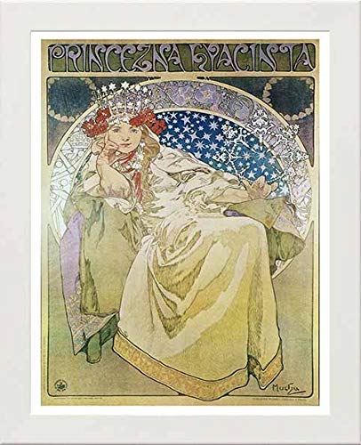 L Lumartos Vintage Poster Alphonse Mucha Princezna Hyacinta 1911