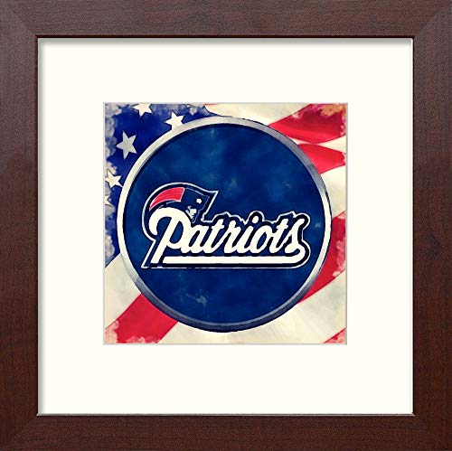 L Lumartos NFL Patriots Badge