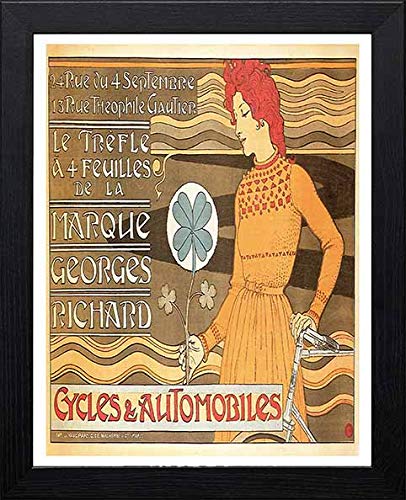 L Lumartos Vintage Poster Georges Richard Cycles Automobiles