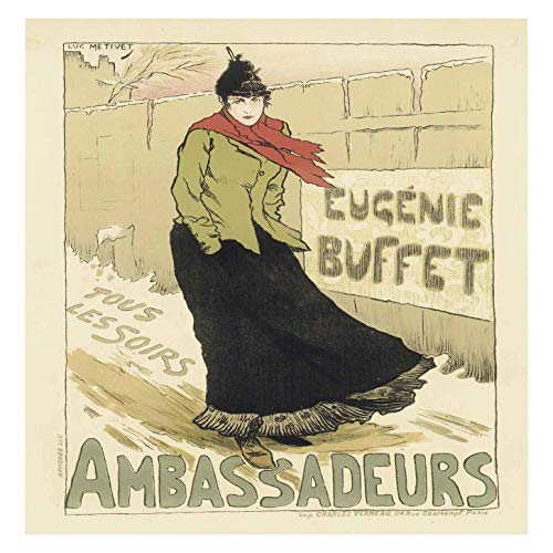 L Lumartos Vintage Poster Maf022 Ambassadeurs Lucien Metivet