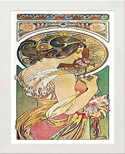 L Lumartos Vintage Poster Alphonse Mucha La Primeverepolyanthus 1899