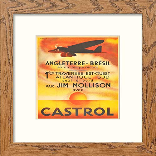L Lumartos Vintage Castrol Poster