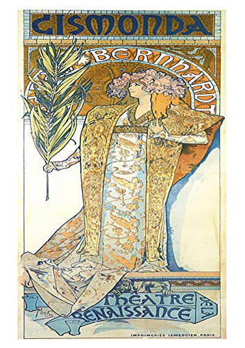 L Lumartos Vintage Poster Gismonda