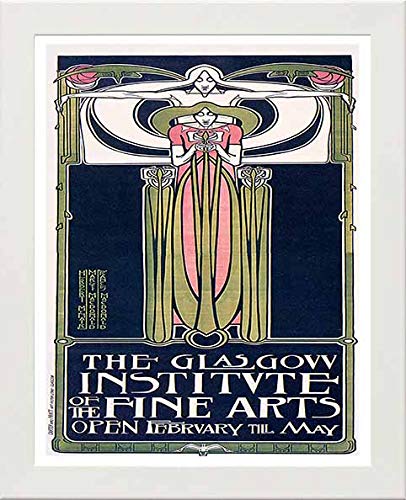 L Lumartos Vintage Poster The Glasgow Institute Of Fine Arts