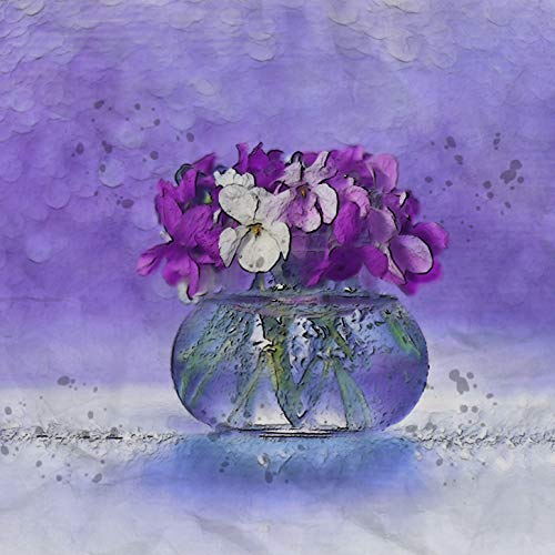 L Lumartos Pansies In Water