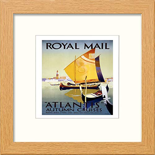 L Lumartos Vintage Poster Royal Mail Atlantis Autumn Cruises