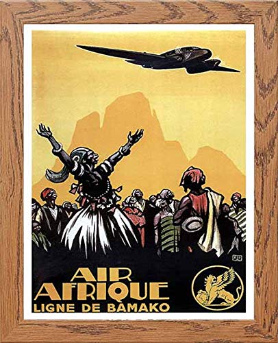 L Lumartos Vintage Poster Air Afrique