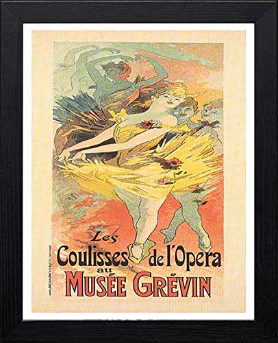 L Lumartos Vintage Poster Les Coulisses De Lopera Au Muse Grvin