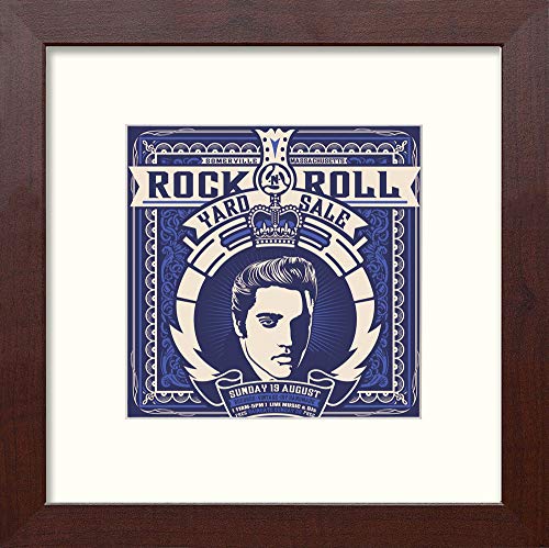 L Lumartos Vintage Elvis Poster