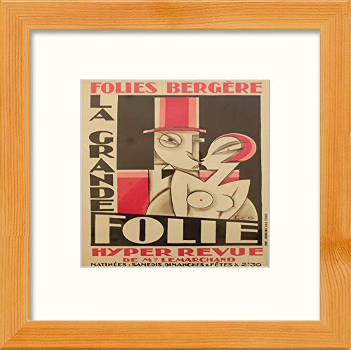 L Lumartos Vintage Foilies Bergere Poster