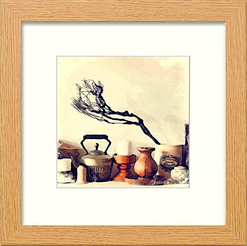 L Lumartos Vintage Teapot And Candle