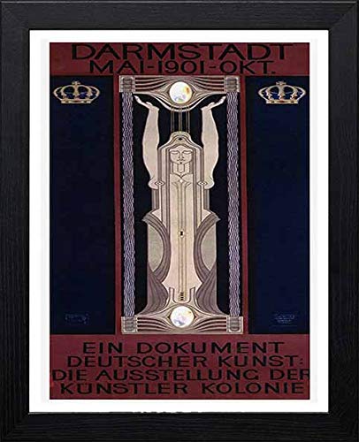 L Lumartos Vintage Poster Darmstadt Mai 1901 Okt