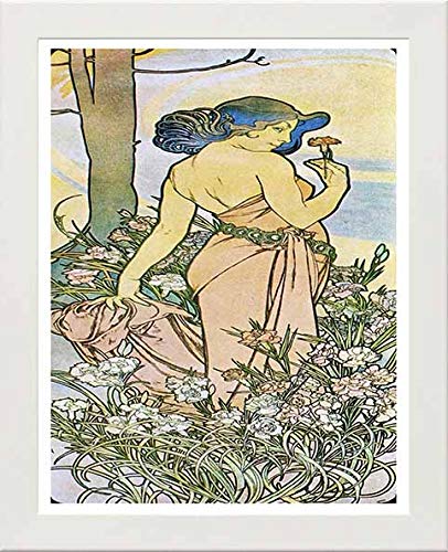 L Lumartos Vintage Poster Alphonse Mucha L Oeilletcarnation 1897