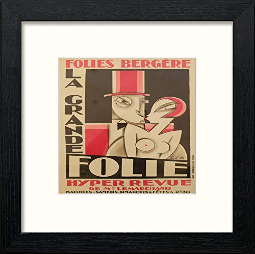 L Lumartos Vintage Foilies Bergere Poster