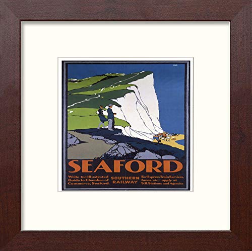 L Lumartos Vintage Southern Railway Seaford Poster