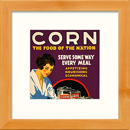 L Lumartos Vintage Corn Poster
