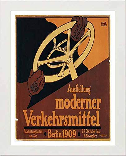 L Lumartos Vintage Poster Ausstellung Moderner Verkehrsmittel