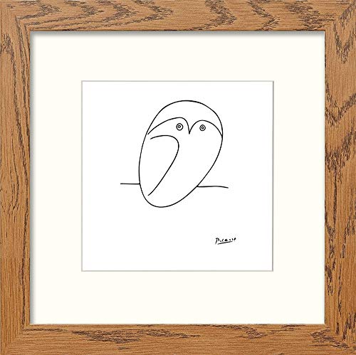 L Lumartos Vintage Poster Picasso Owl