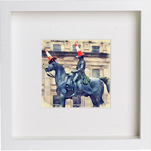Duke Of Wellington 0024 in White frame, premium wall art print