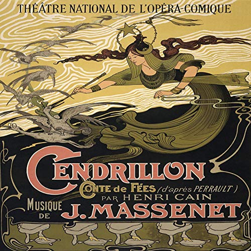 L Lumartos Vintage Cendrillon Poster