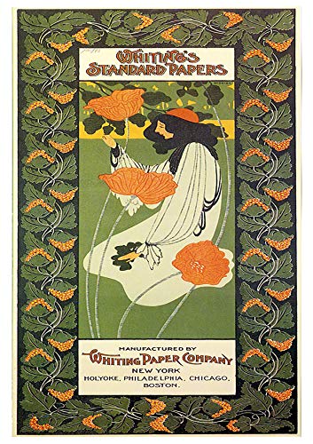 L Lumartos Vintage Poster Whitings Standard Papers