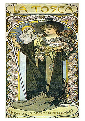 L Lumartos Vintage Poster La Tosca