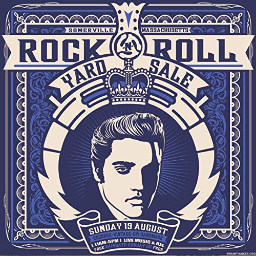 L Lumartos Vintage Elvis Poster