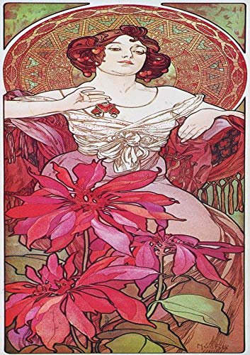 L Lumartos Vintage Poster Alphonse Mucha Le Rubisruby 1900