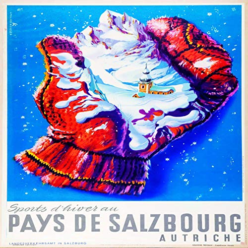 L Lumartos Vintage Salzbourg Poster