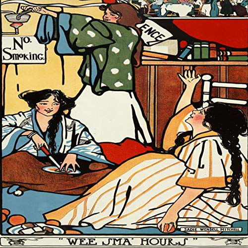 L Lumartos Vintage Wee Sma Hours Poster