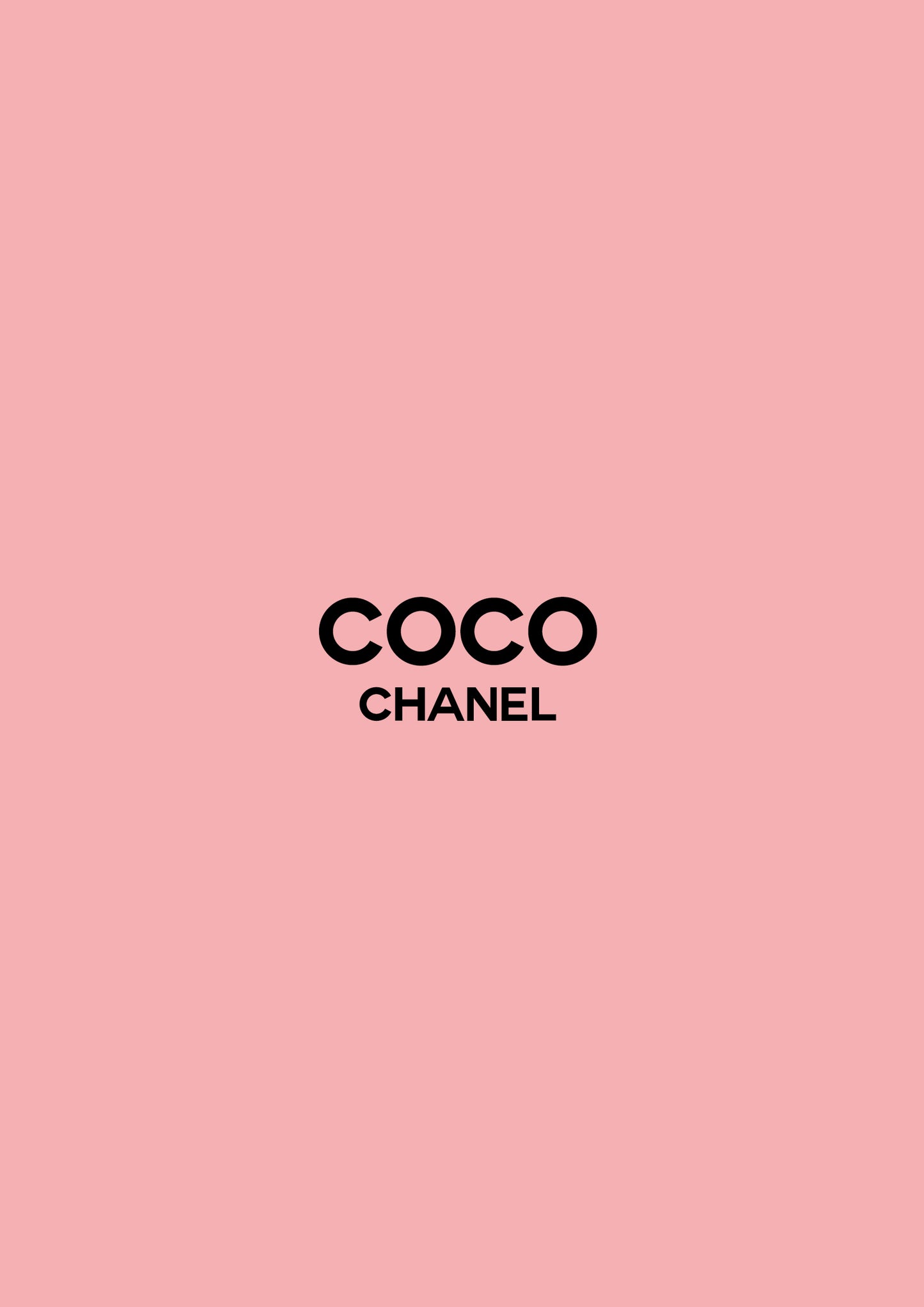 LUMARTOS Coco Chanel Quote Print