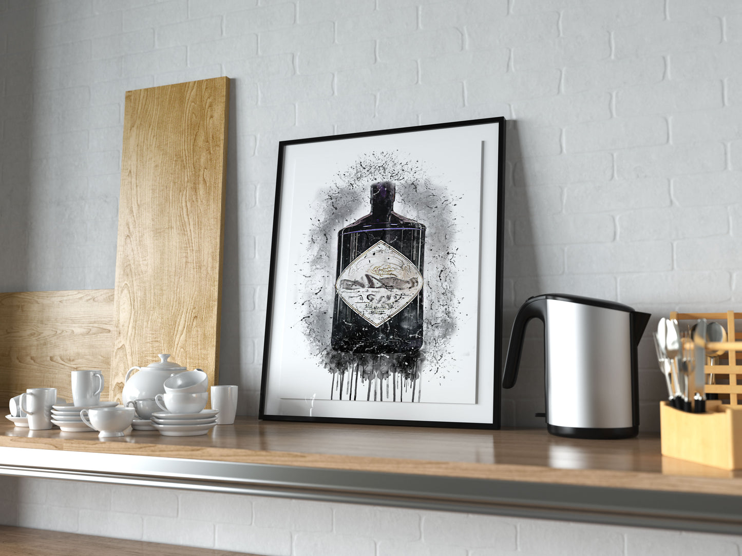 Lumartos Hendy Gin Splash Print