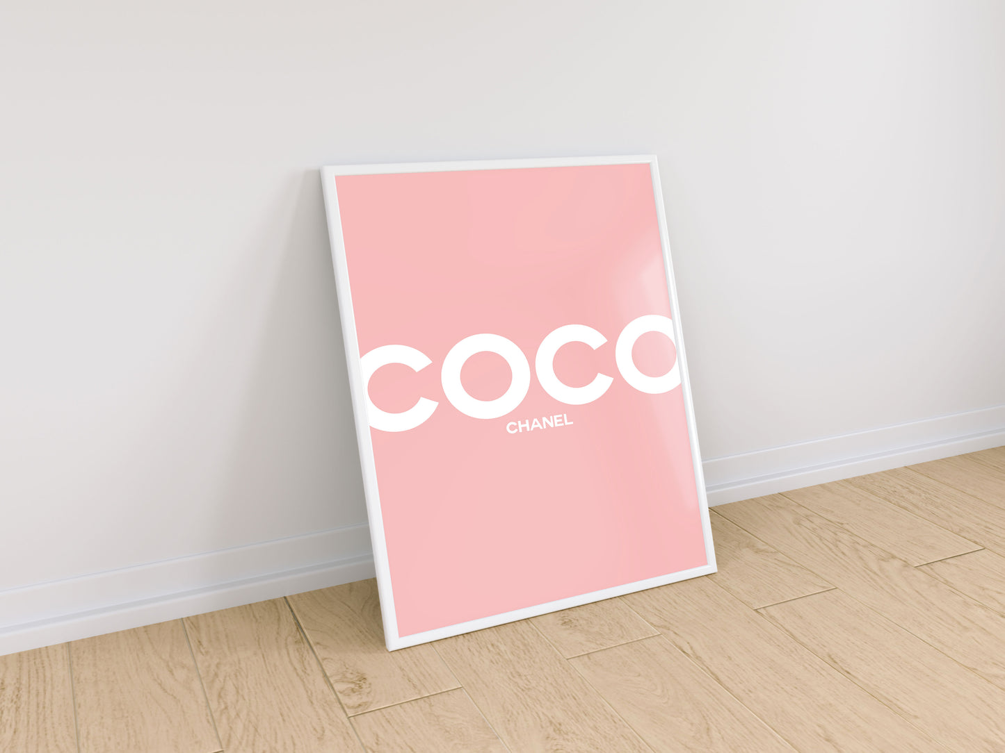 Lumartos Coco Chanel Large Quote Print