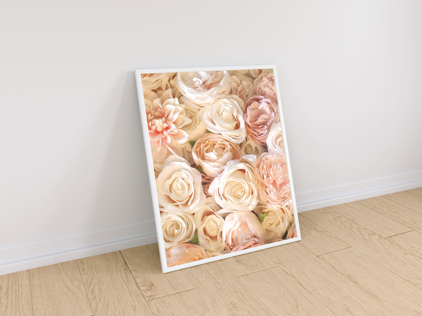 Lumartos Pink Roses Shades Large Quote Print