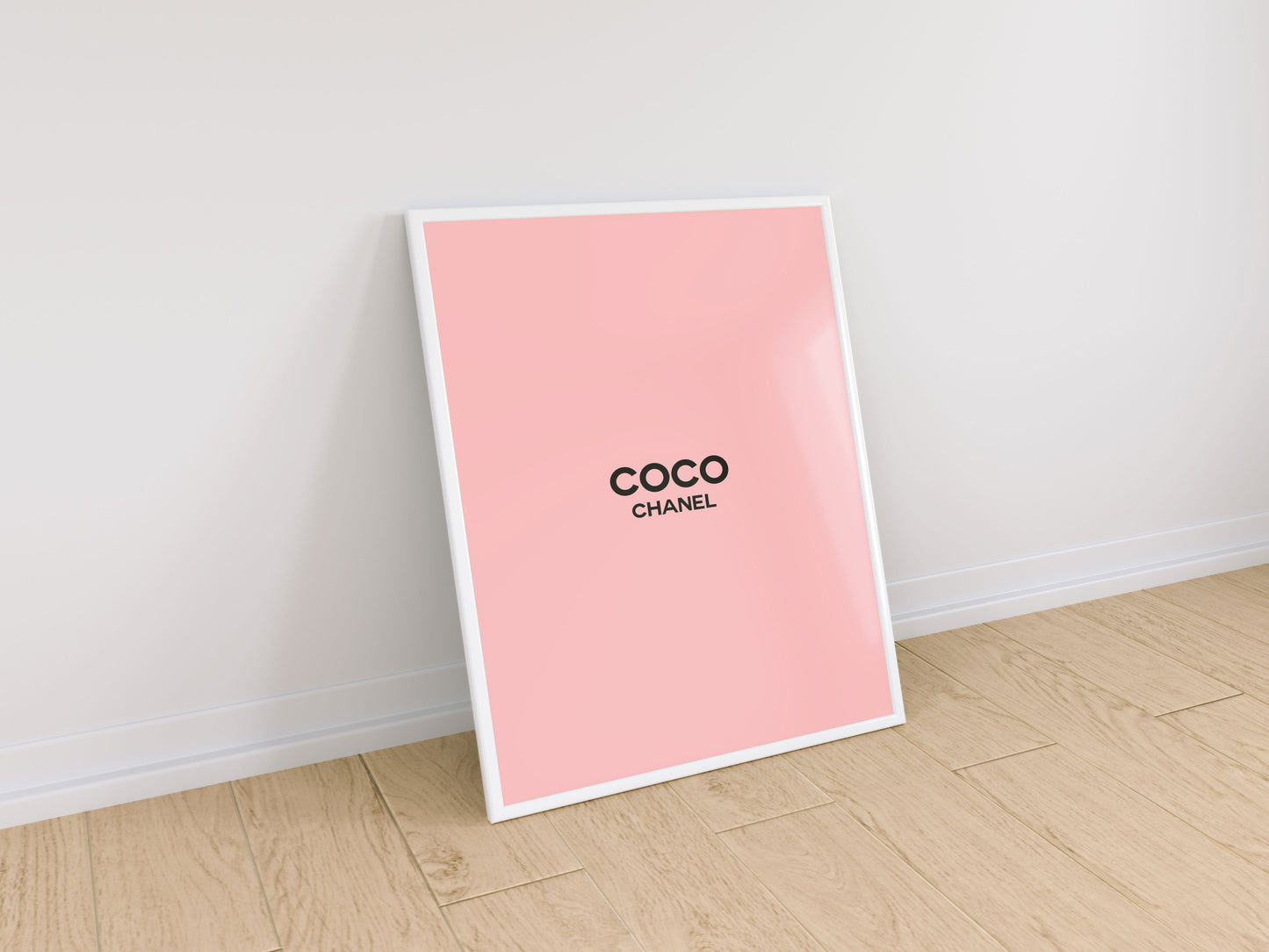 LUMARTOS Coco Chanel Quote Print