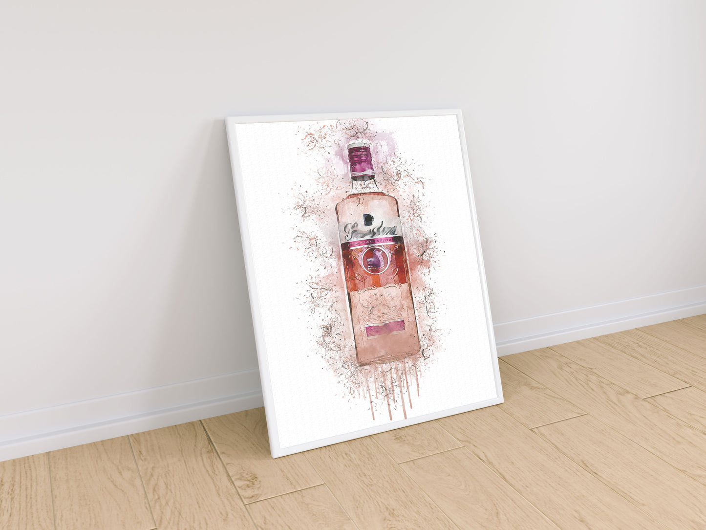 Lumartos Gord Pink Gin Splash Print