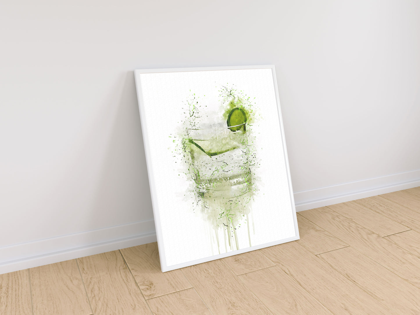 Lumartos Hendy Gin Glass Splash Print