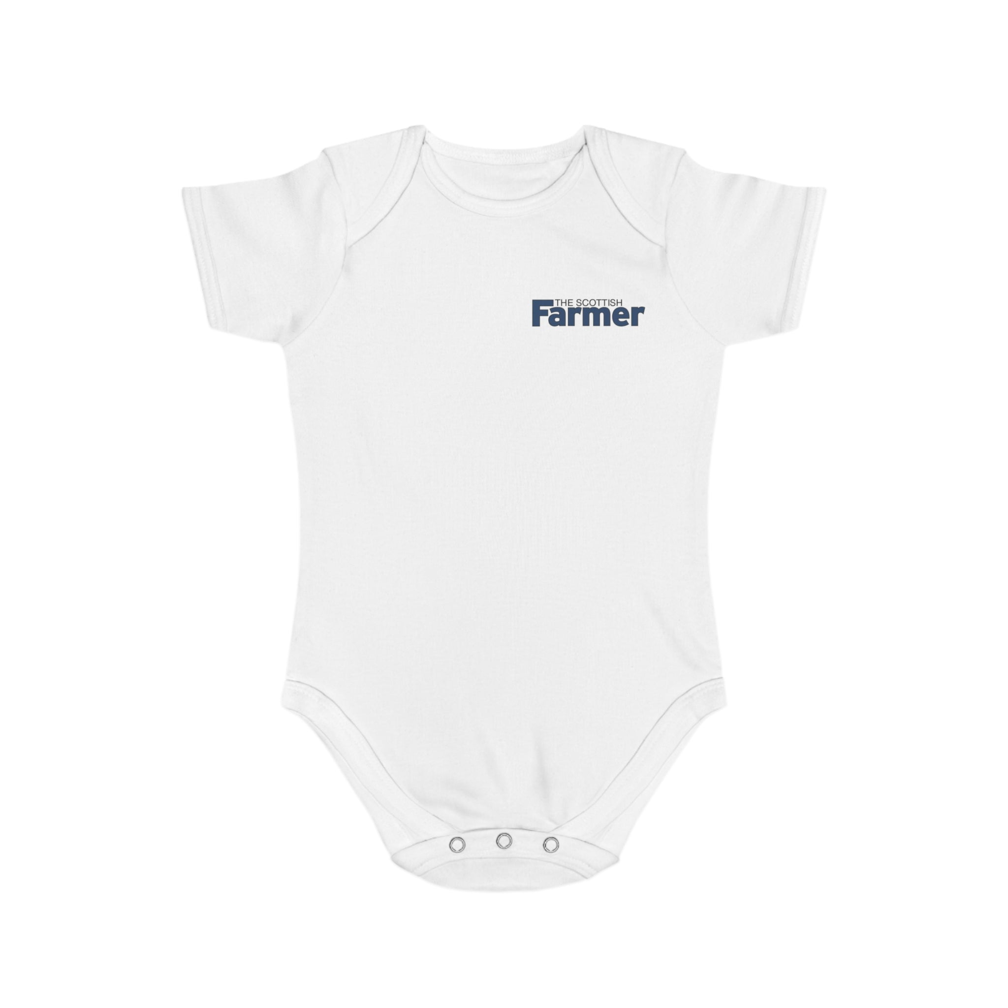 Baby Bodysuit "Future Farmer" — Infant Short Sleeve Onesie