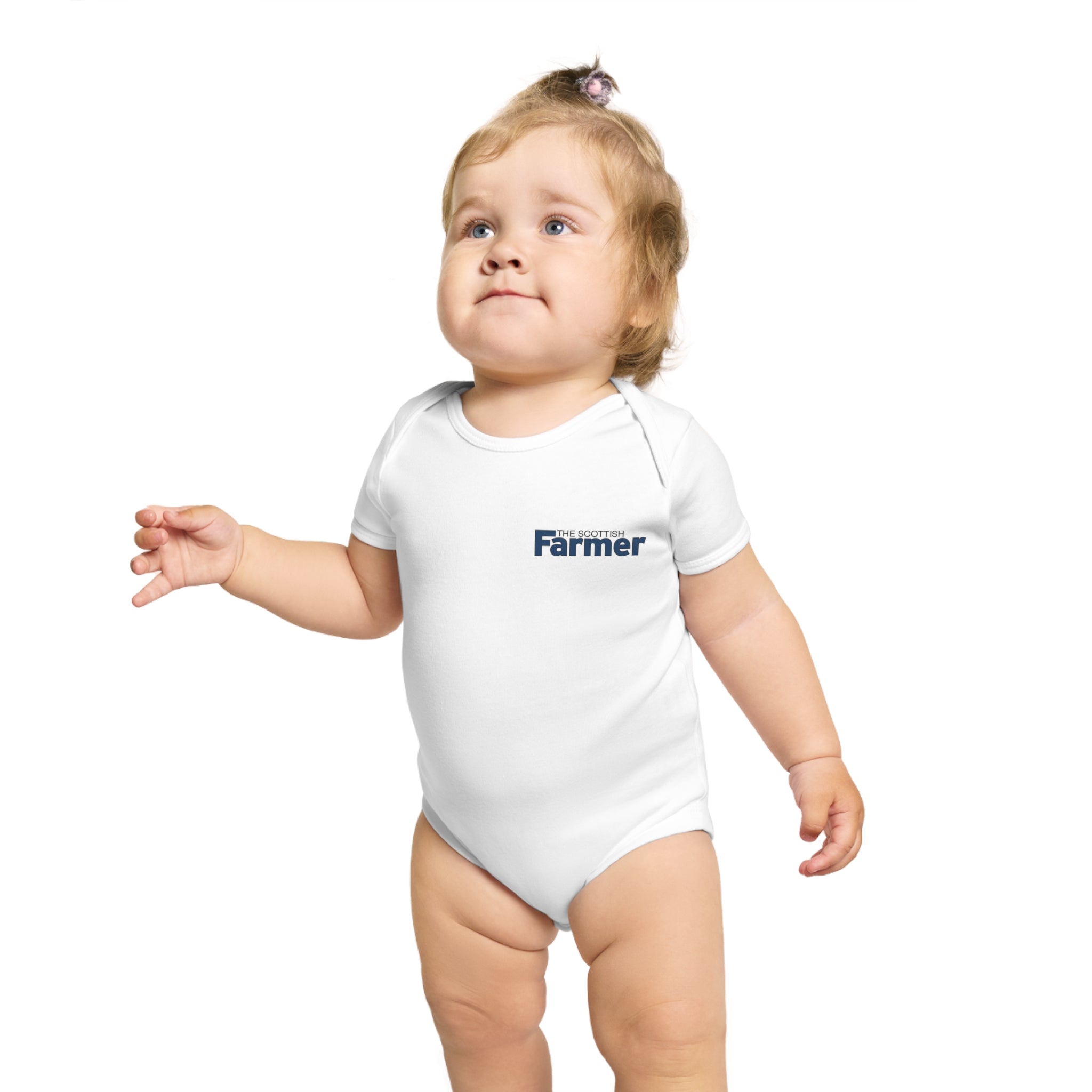 Baby Bodysuit "Future Farmer" — Infant Short Sleeve Onesie