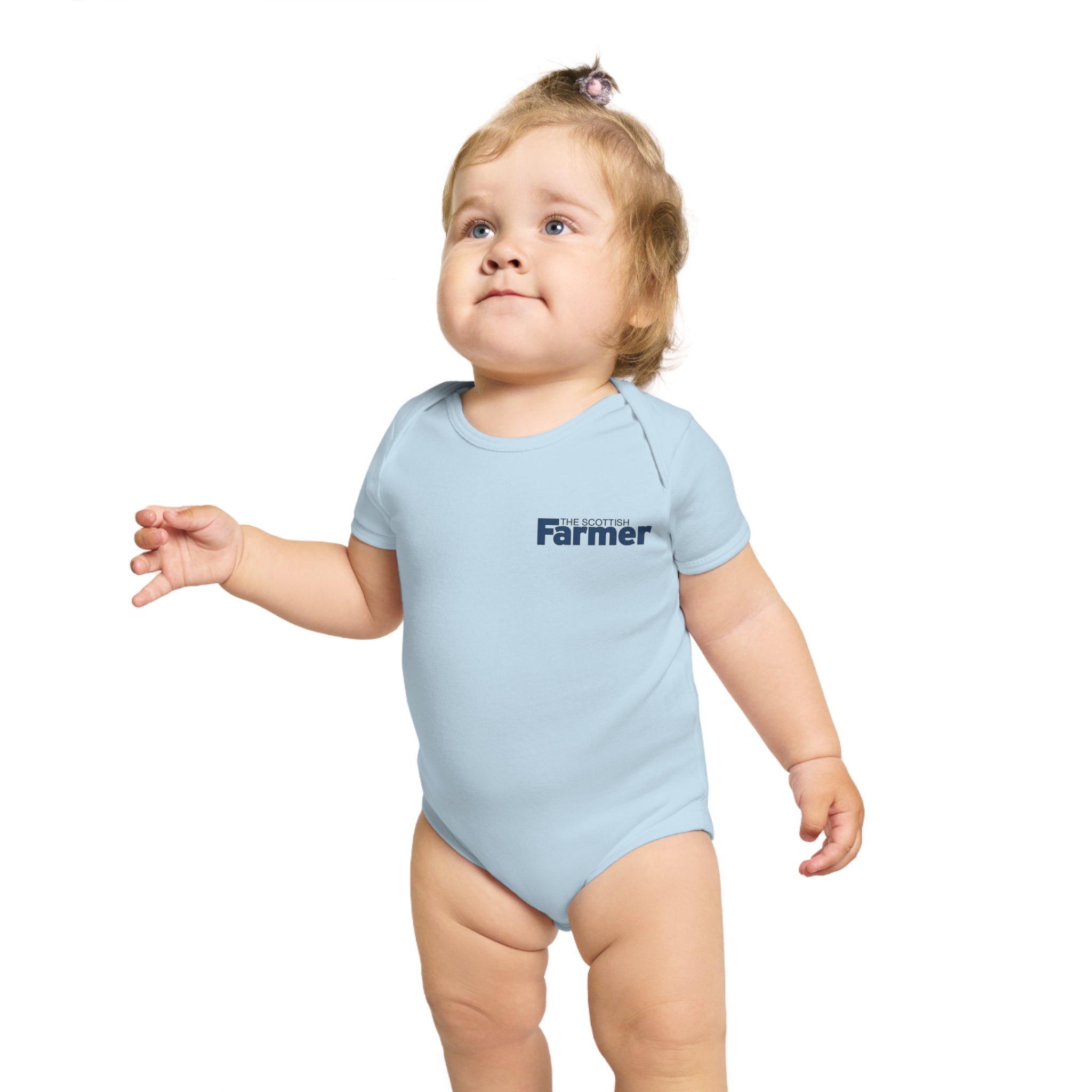 Baby Bodysuit "Future Farmer" — Infant Short Sleeve Onesie