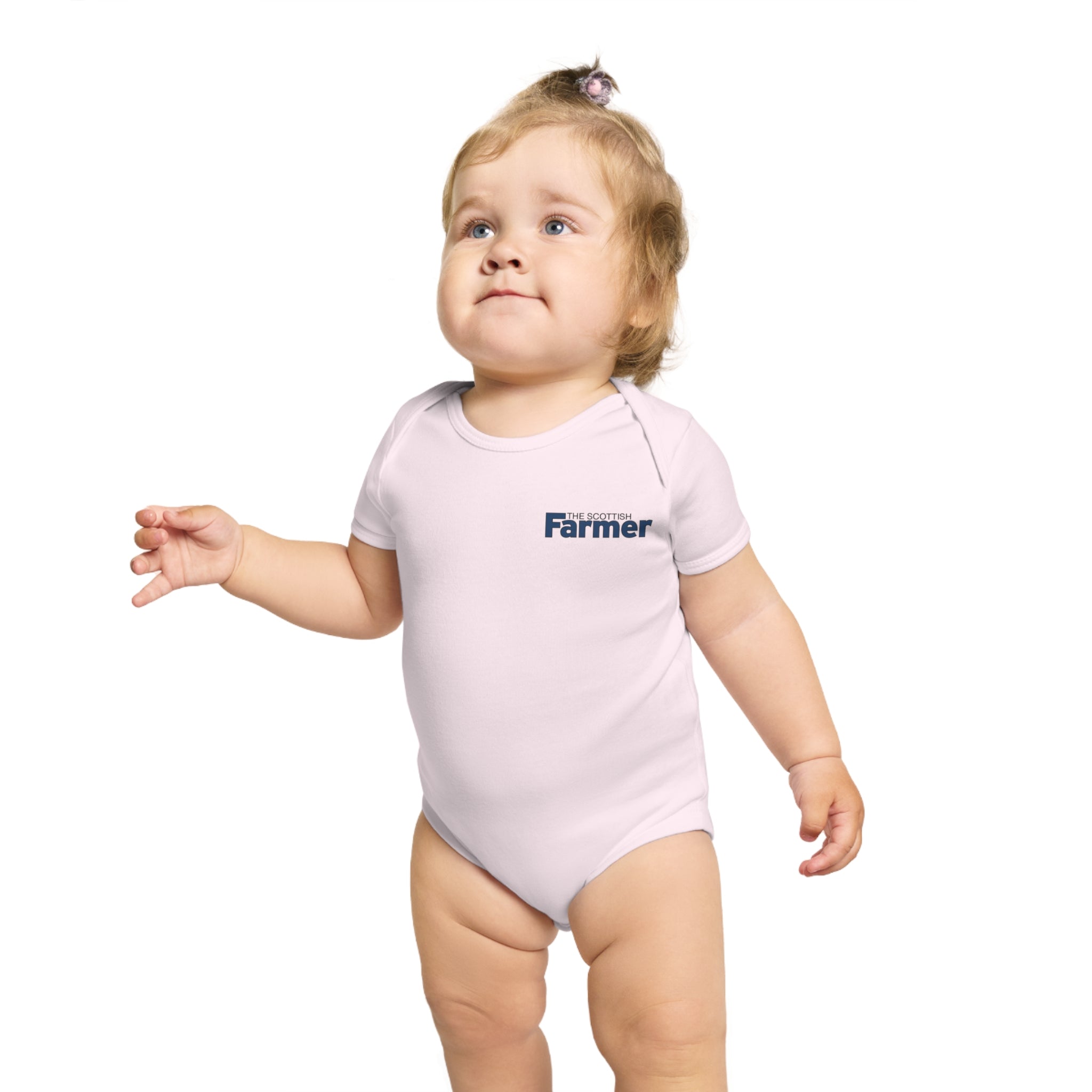 Baby Bodysuit "Future Farmer" — Infant Short Sleeve Onesie