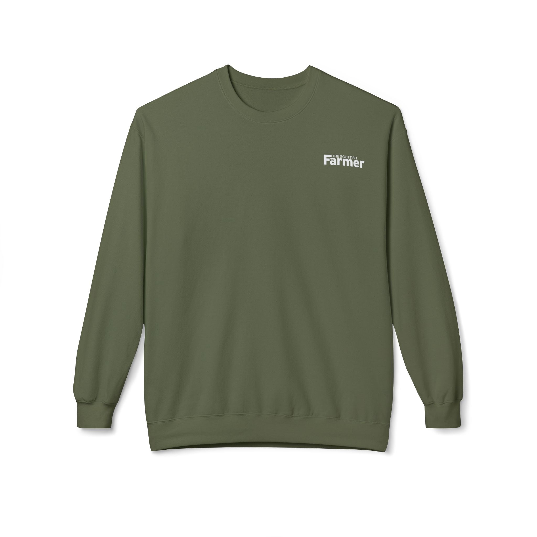 Farmer Crewneck Sweatshirt — Minimal Embroidered Farm Life Pullover