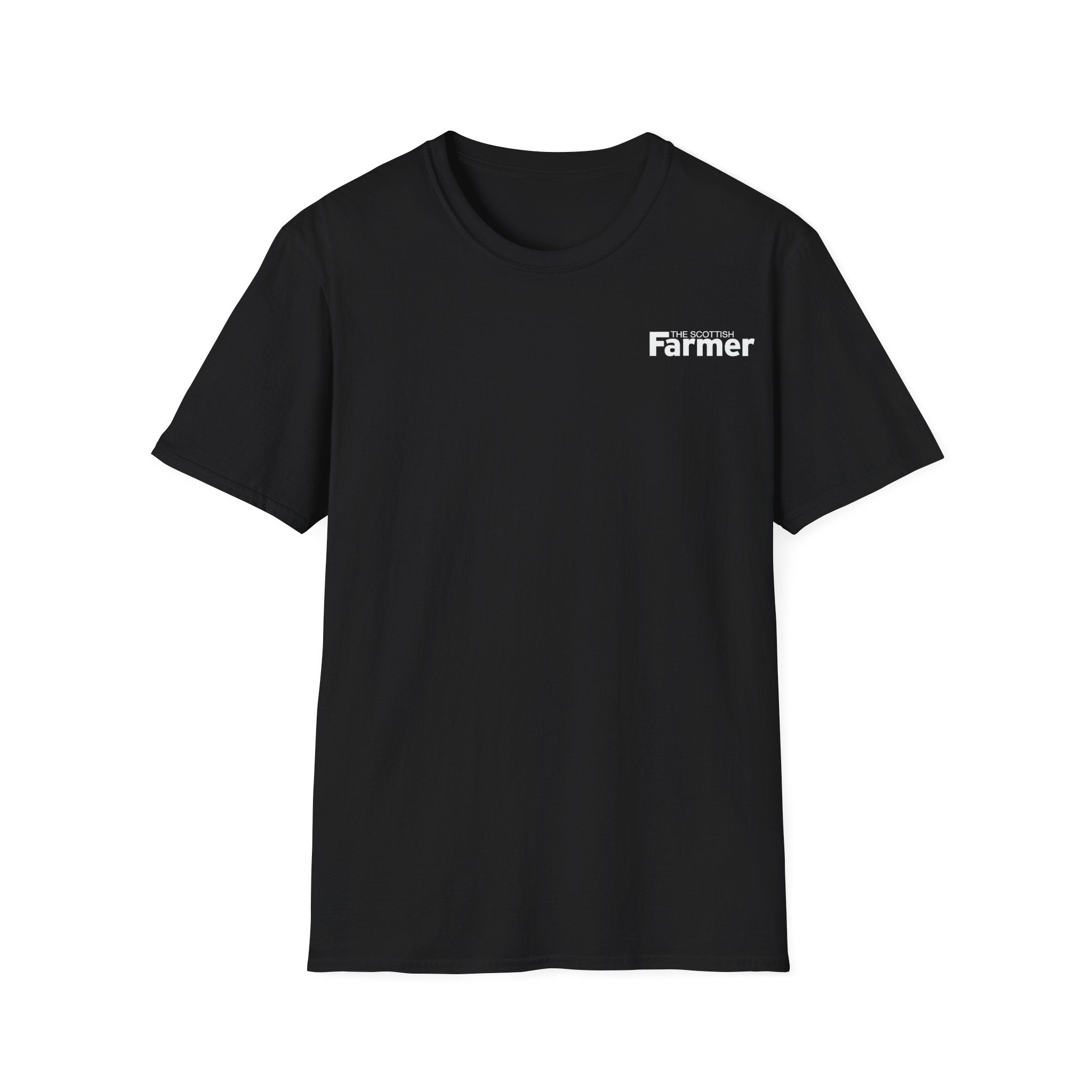 Farmer Minimalist T-Shirt — Small Chest Logo Farm Life Tee