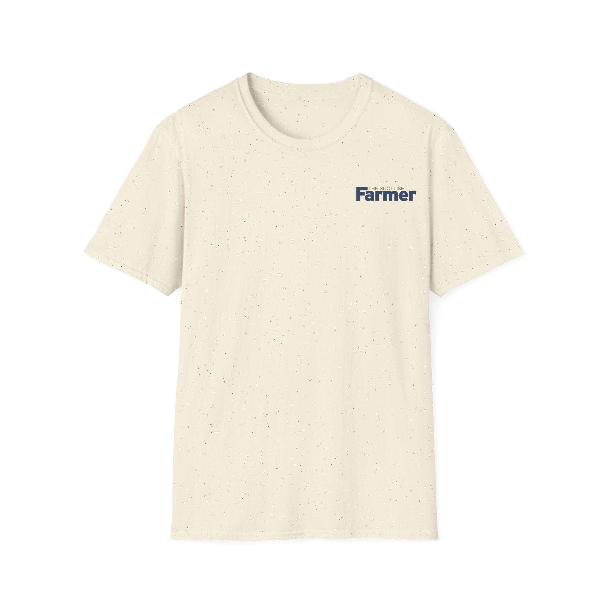 Farmer Minimalist T-Shirt — Small Chest Logo Farm Life Tee
