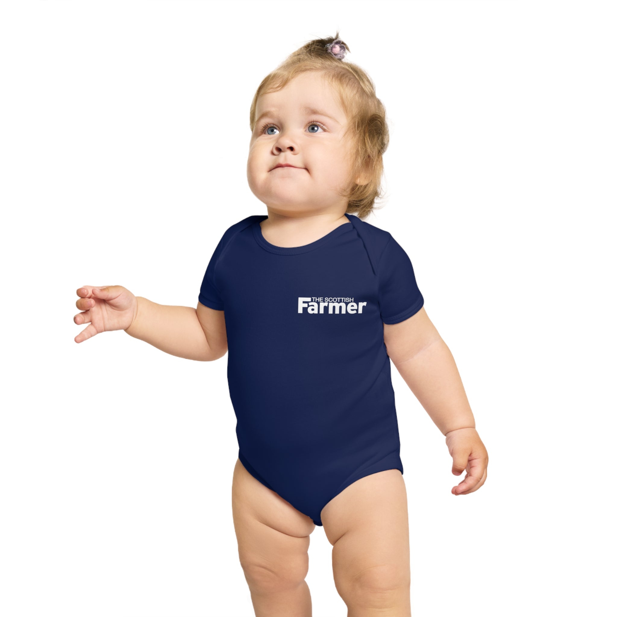 Baby Bodysuit "Future Farmer" — Infant Short Sleeve Onesie
