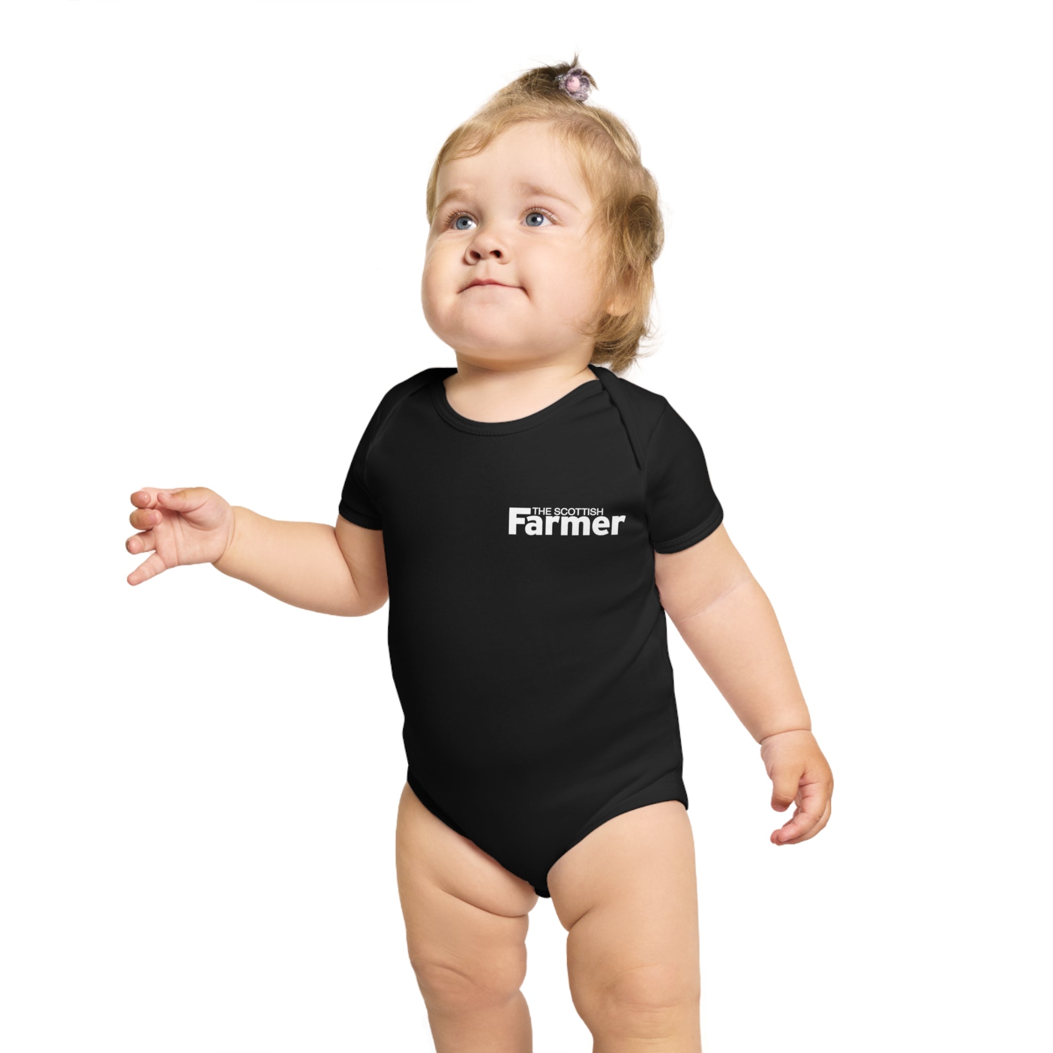 Baby Bodysuit "Future Farmer" — Infant Short Sleeve Onesie