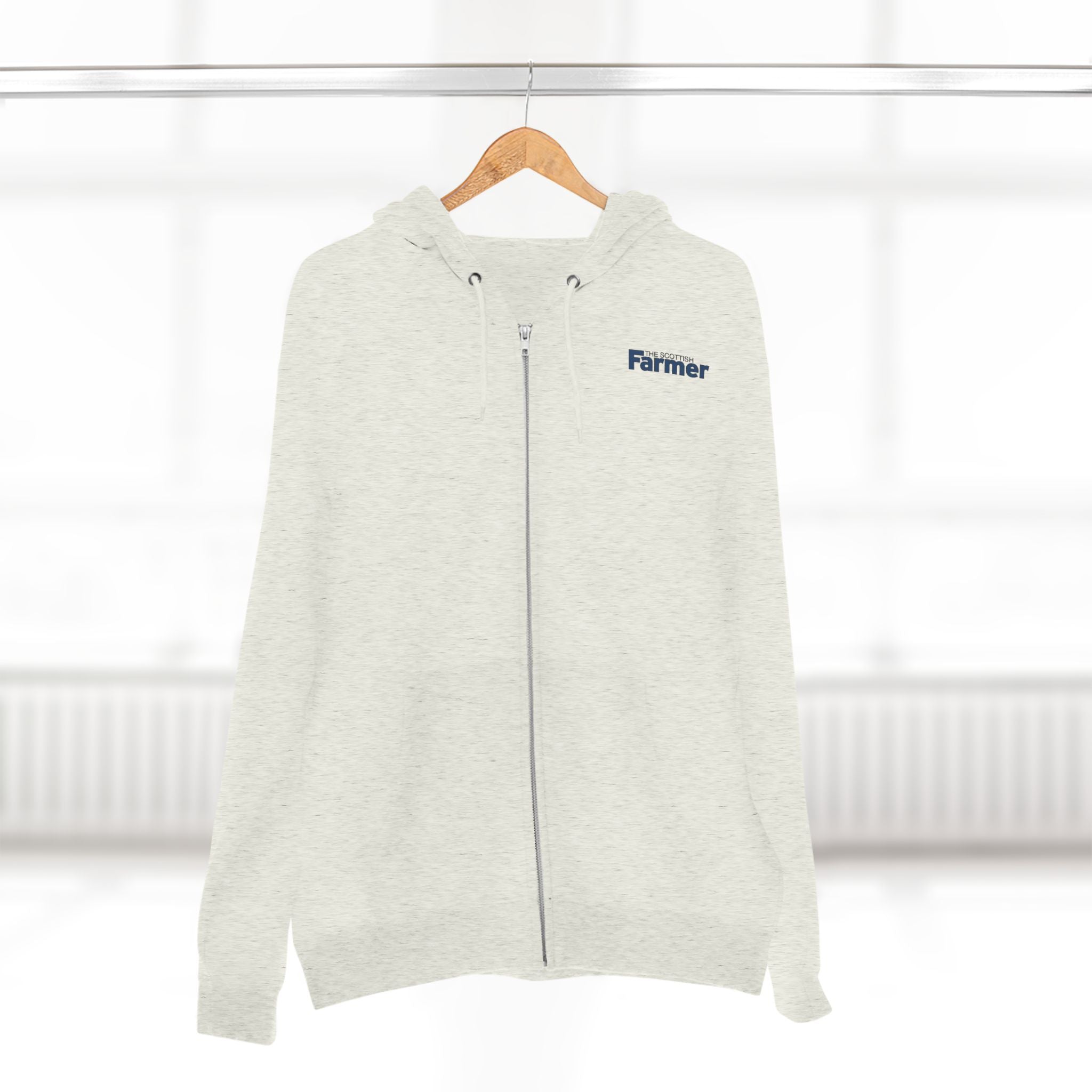 Farmer Embroidered Zip Hoodie — Comfort Farmwear Jacket